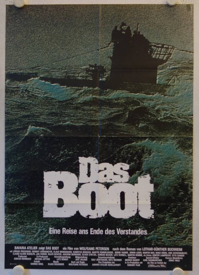 Das Boot original release german movie poster